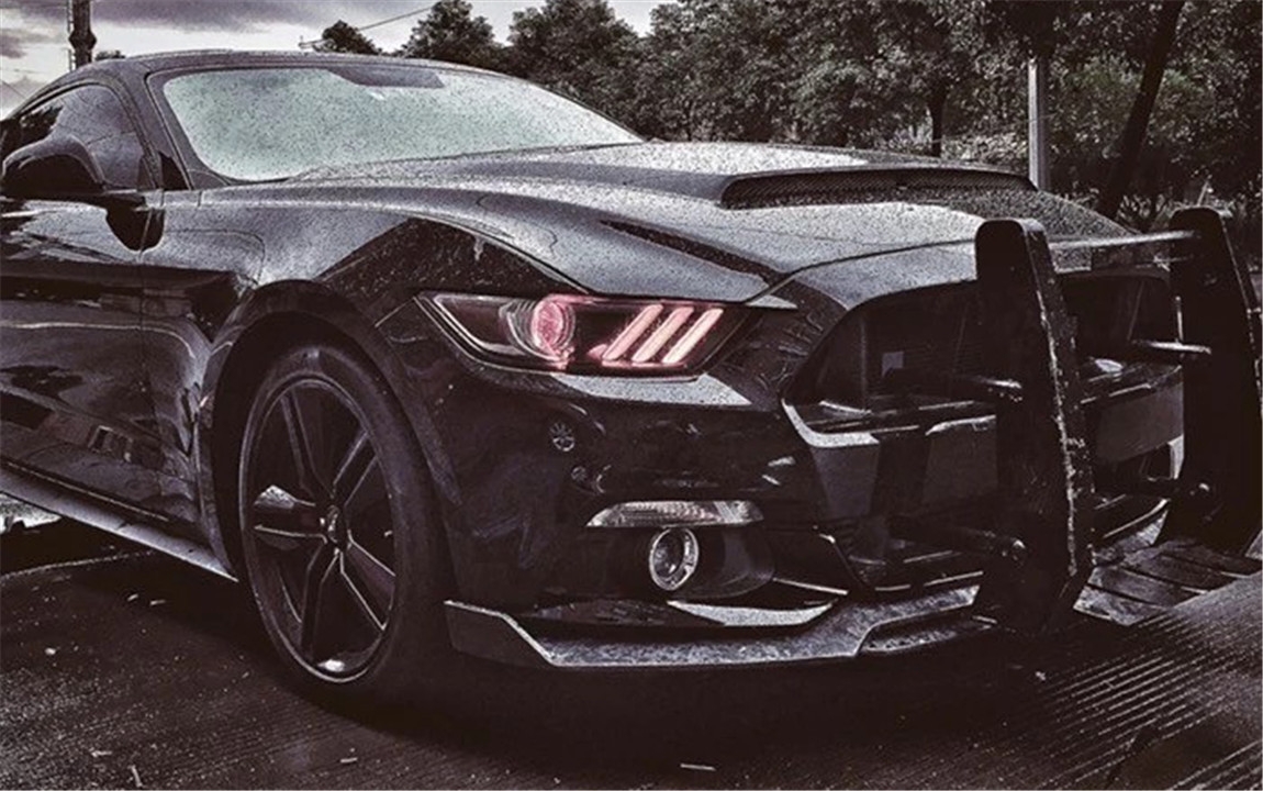 福特mustang警车改造,野马mustang警车