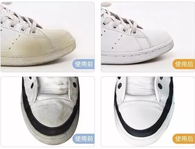白鞋泛黄清洗神器,白鞋变黑清理的神器