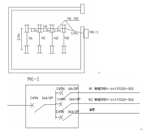 钢结构施工图纸100个符号,电气施工图纸中波浪式符号是什么