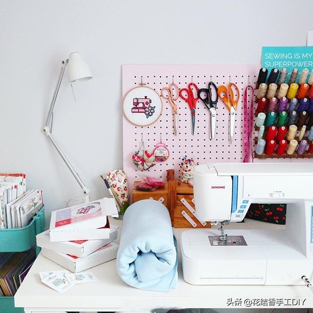 美丽的工作间，幸福的小窝窝，做手工的人都爱它