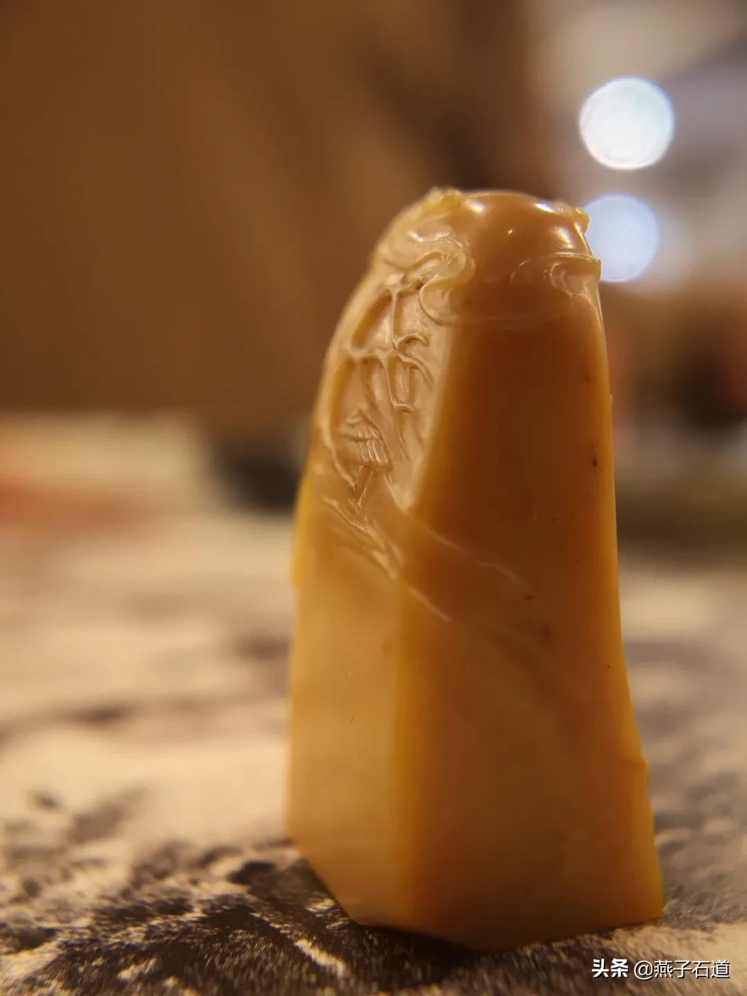 田黄捡漏,捡漏清代田黄印章