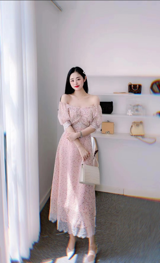 韩版小众设计感女裙,小众连衣裙夏季仙女裙