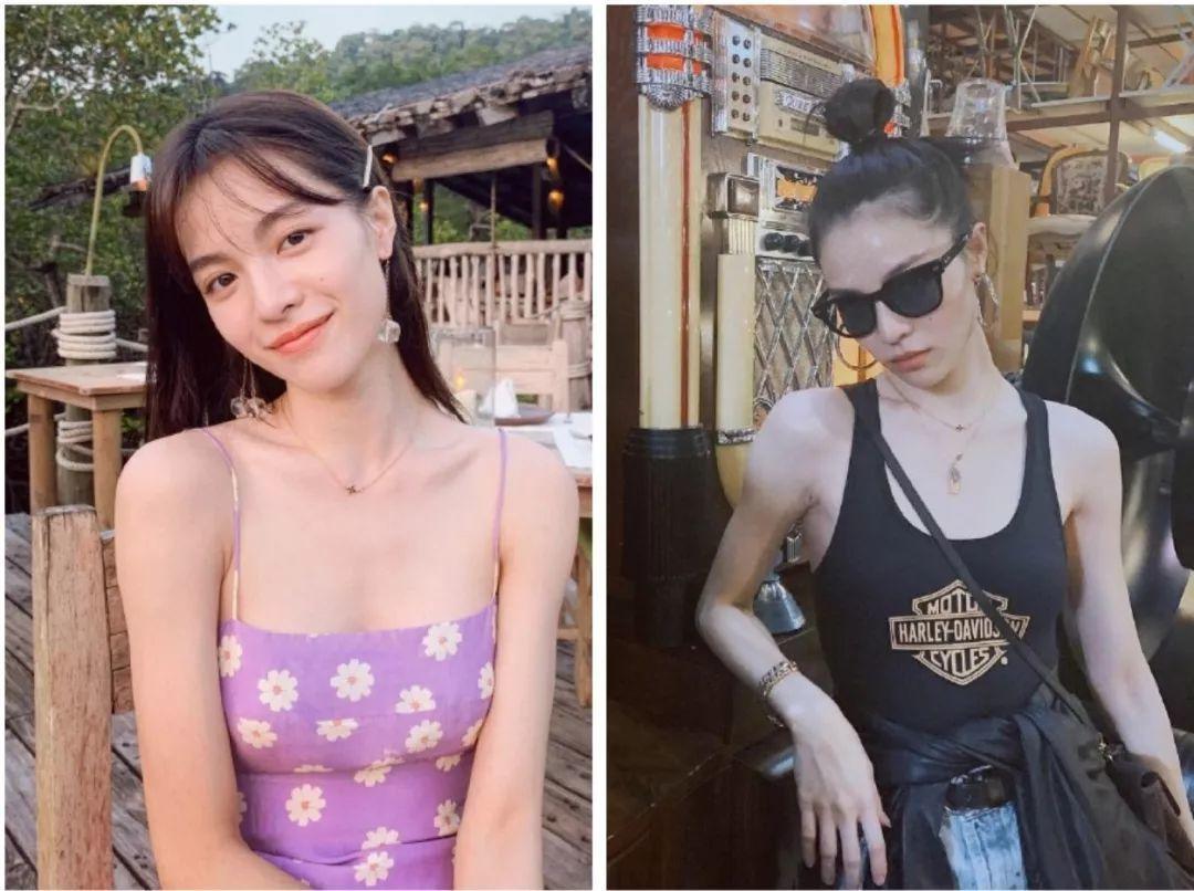 倪妮和周冬雨的差距有多大,倪妮周冬雨动作图片