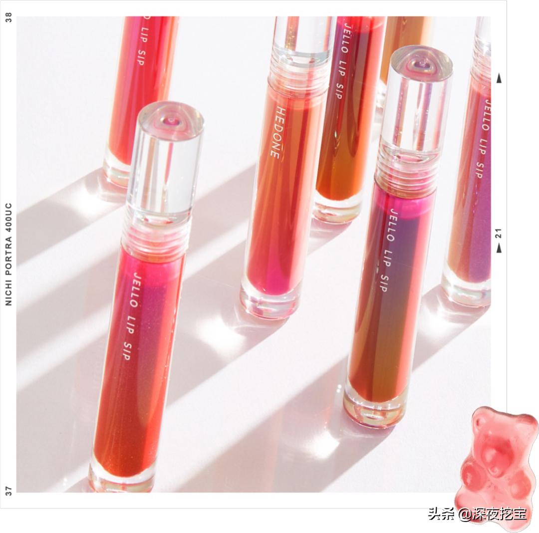 既润唇又有颜色的唇膏,果冻温感变色唇膏防水持久润唇