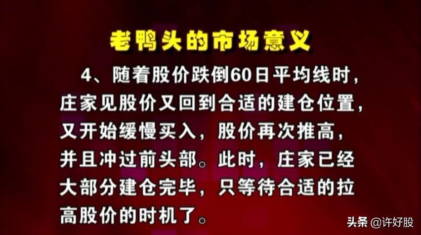 你真的明白什么是主力吗,老鸭头形态牛股有哪些