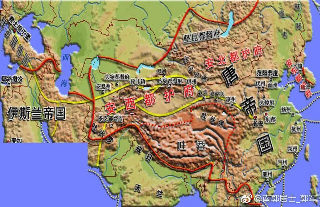 万国来朝唐太宗,李世民万国来朝图