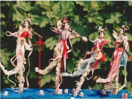 传统民间工艺面塑视频,面塑工艺品