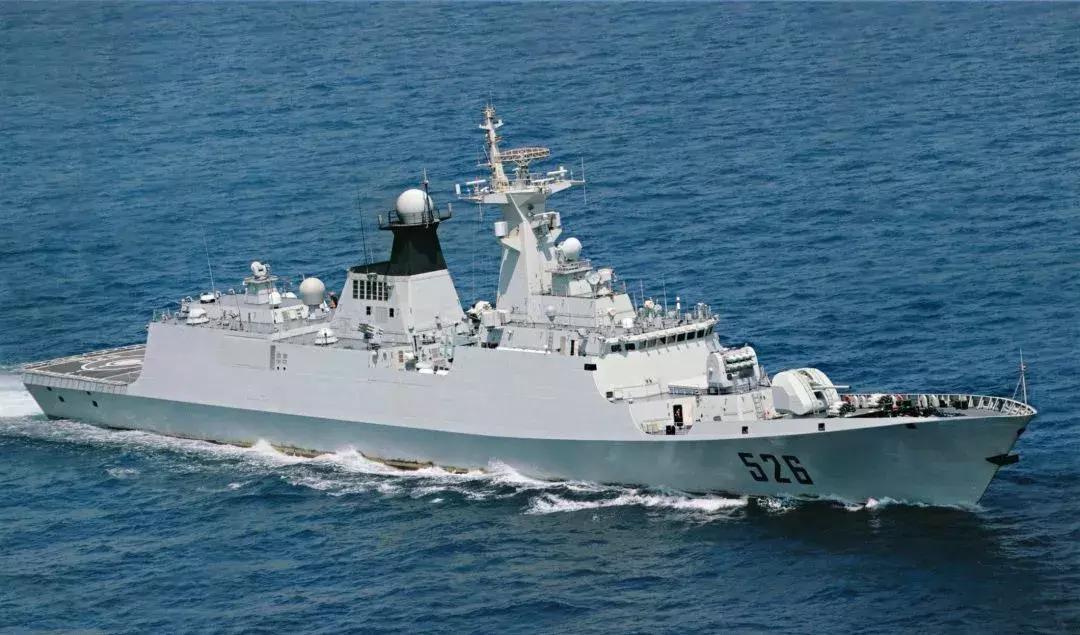 现代战舰054护卫舰,054护卫舰测试导弹鹰击