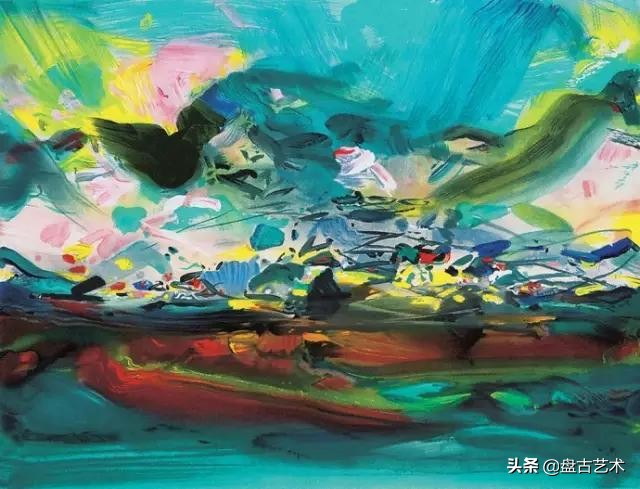 手绘油画中的梦幻世界——盘古艺术