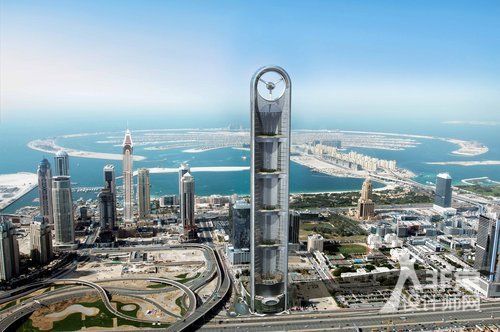迪拜风中烛火大厦意义,迪拜风中烛火大厦完工了吗