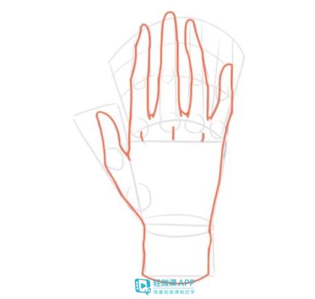 动漫人物手的最简单画法,动漫人物手的画法各种姿势