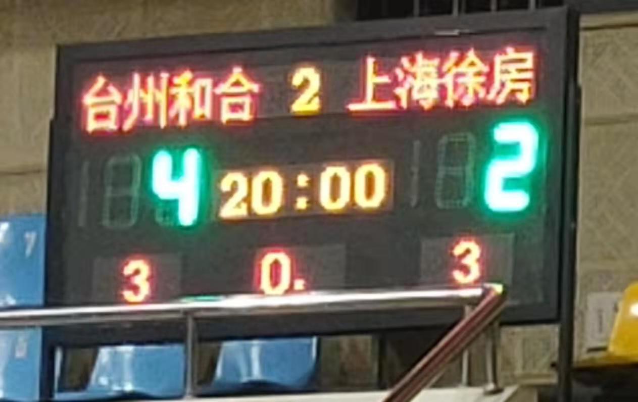 2019-2020中国五人制足球超级联赛台州和合队主场两连胜