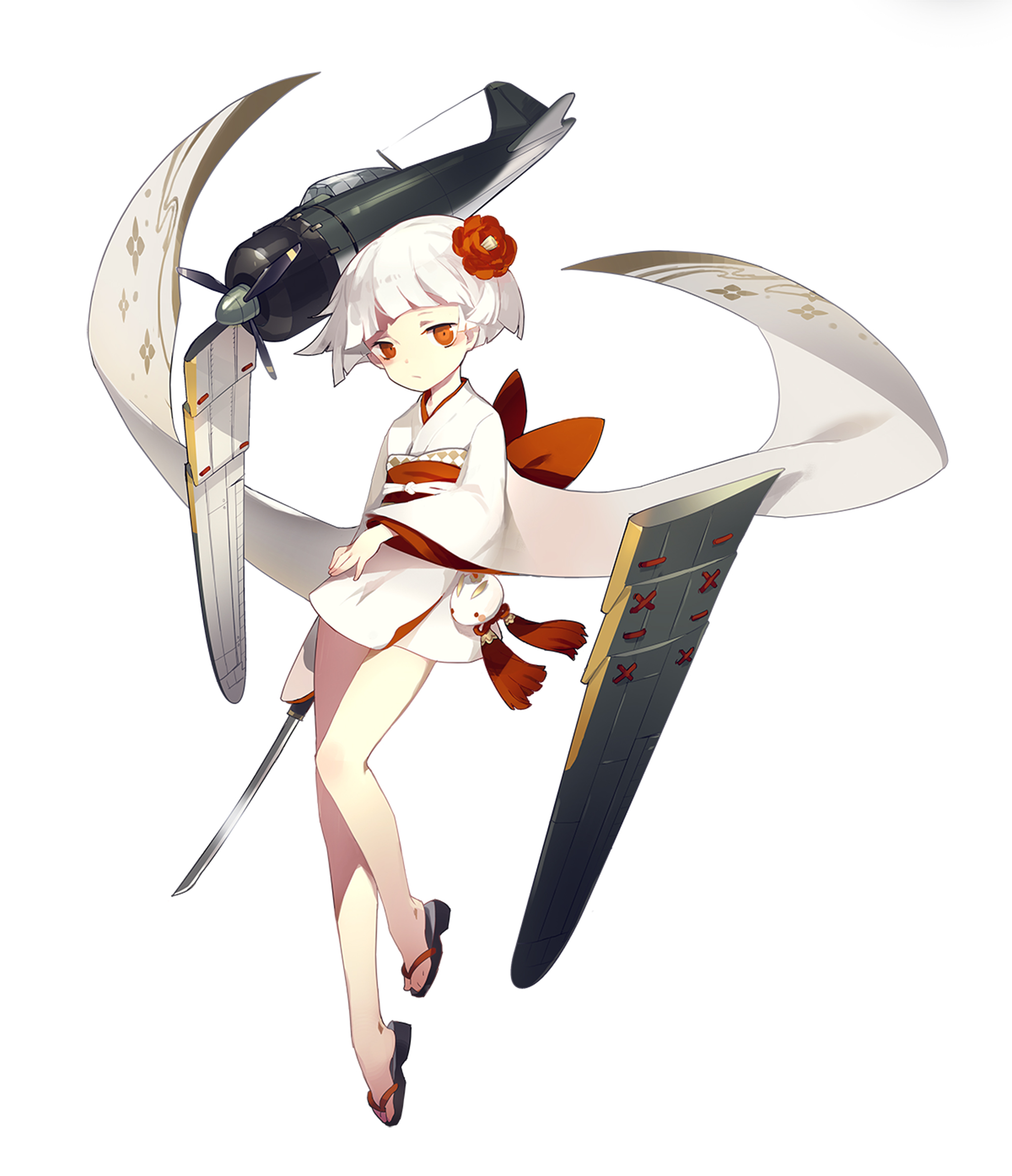 《苍穹战线》超过百种萌点各异的机娘，精美立绘原画插画卡牌欣赏