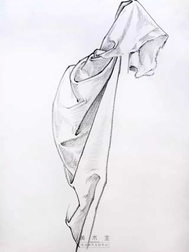 大块衣褶画法,衣褶不好看