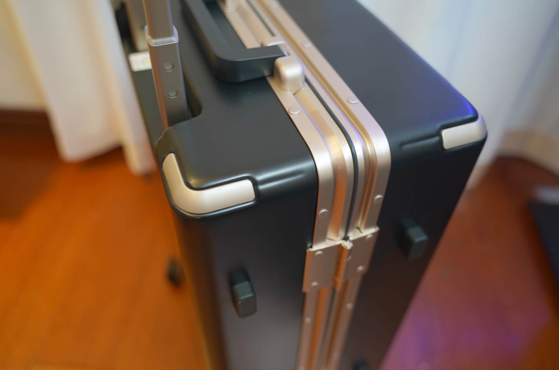 地平线8号power墨绿色,地平线8号行李箱真实测评经典款