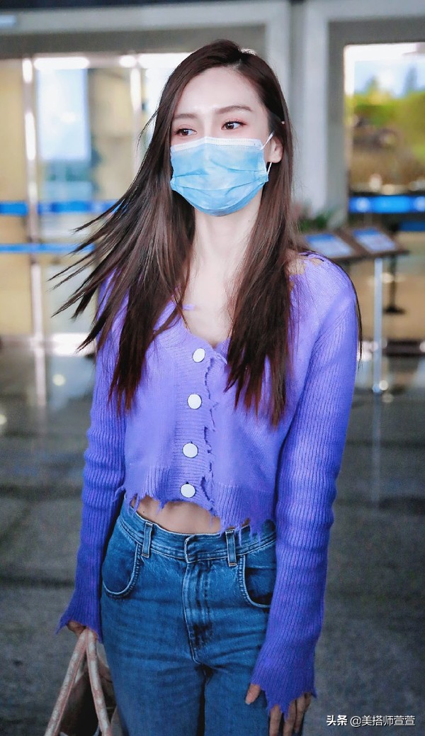 baby杨颖同款马甲穿搭,杨颖私服夏季穿搭裙子