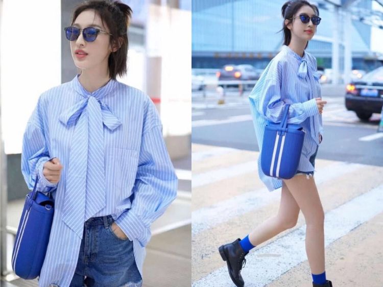 蓝色系的裙,蓝色系夏日裙子