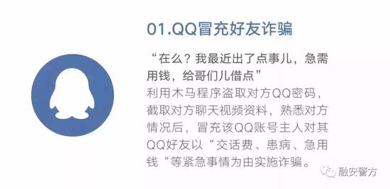 *取盗**QQ号冒充同学骗钱融安警方破获一起电信诈骗案