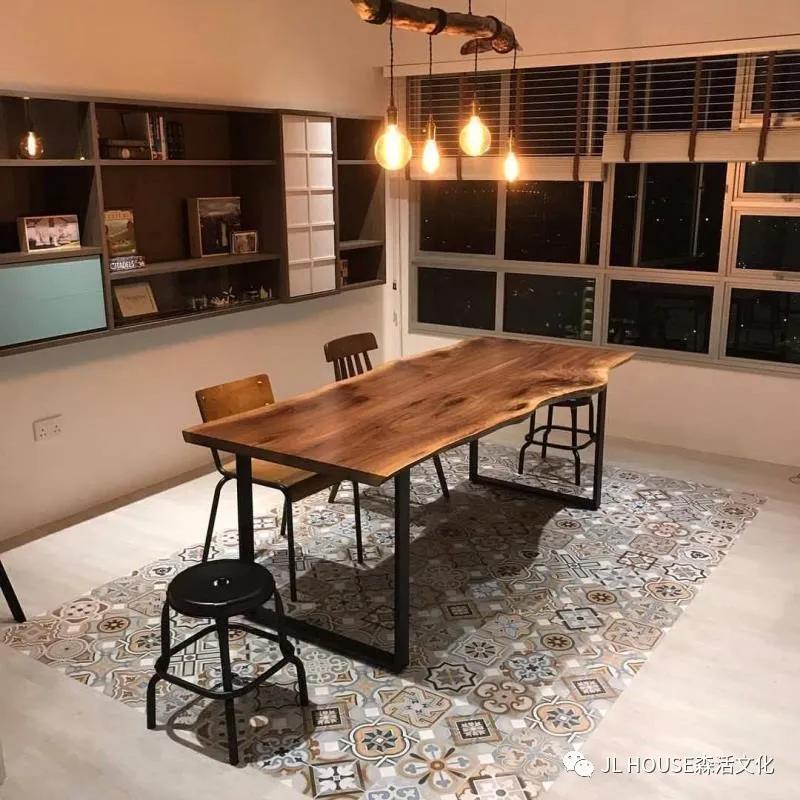 简约原木清新家居,简约原木风让你的家简约而美