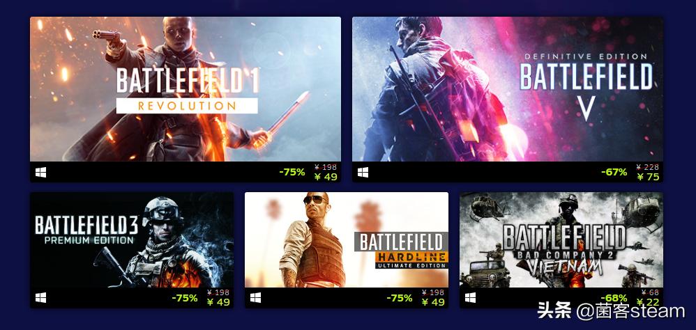 steam游戏战地风云228元,ea战地风云标准版和决定版