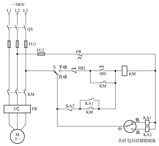 自动化电路图讲解和实物图基础,自动控制电路图详细讲解
