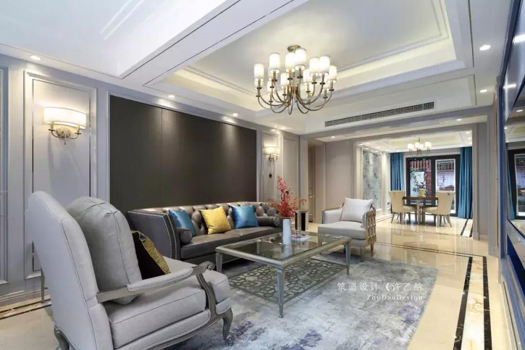 现代风格洋房复式,万科复式109