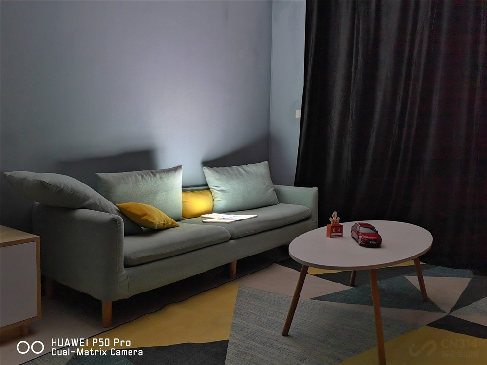 华为p50pro夜景曝光时间短,华为p50pro在完全黑暗时拍照