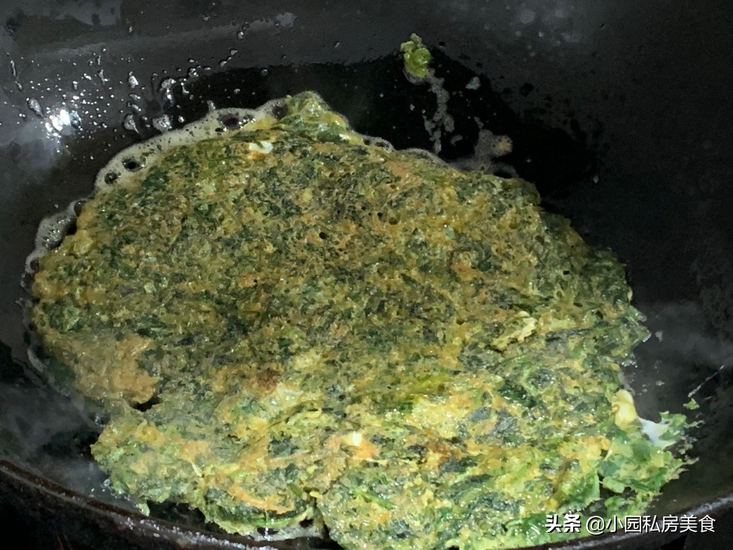 艾草鸡蛋汤，春天的美味，清香美味又营养，爱美的女人不可错过