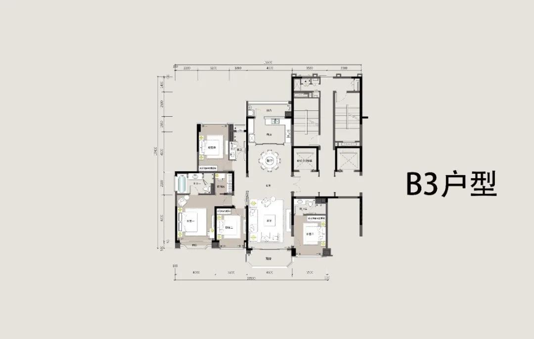 403平米大平层豪宅,332平方大平层江景