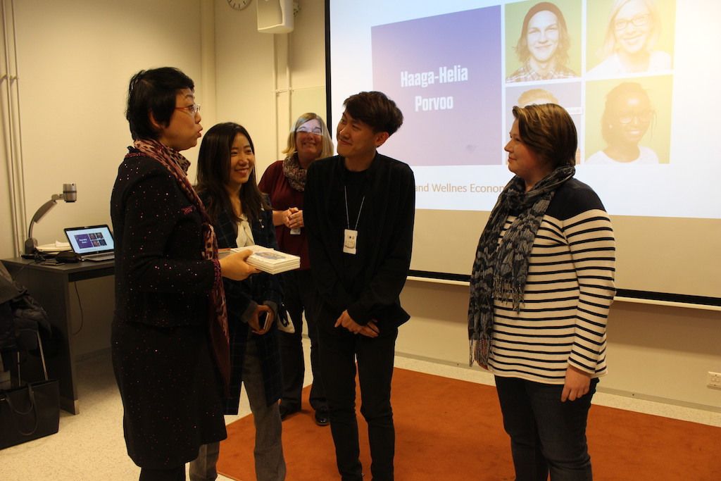 中欧旅游年·哈尔滨冰雪旅游推介走进芬兰哈格赫立雅应用科技大学