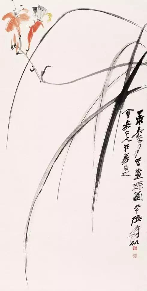 国画大师兰草画欣赏,现代中国十大画兰名家