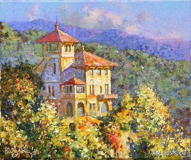 尤里奥布霍夫国画,尤里奥布霍夫作品