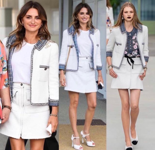 佩内洛普克鲁兹香奈儿,佩内洛普银色礼服