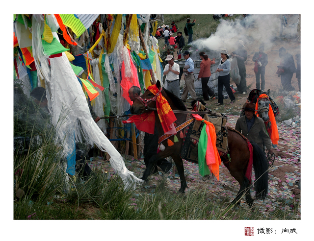 祁连山下的民族风景,祁连山下的民族风情