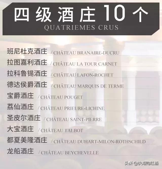 波尔多葡萄酒分级知识全述,波尔多葡萄酒1855