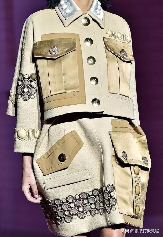 服装立体口袋制作视频教程,服装手工打版设计教程