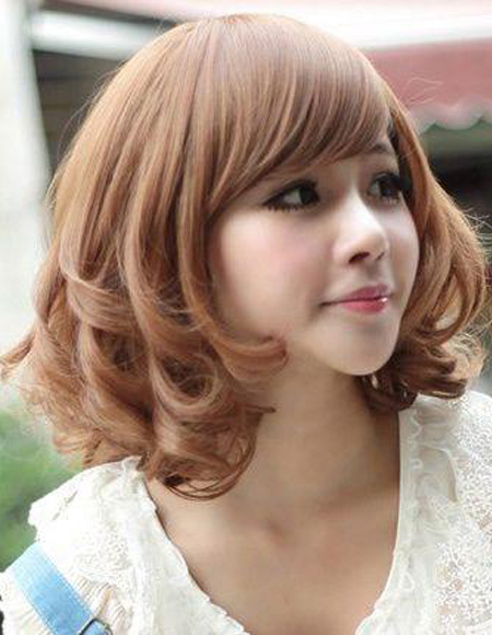 韩式烫发头型,韩式烫发蛋卷头