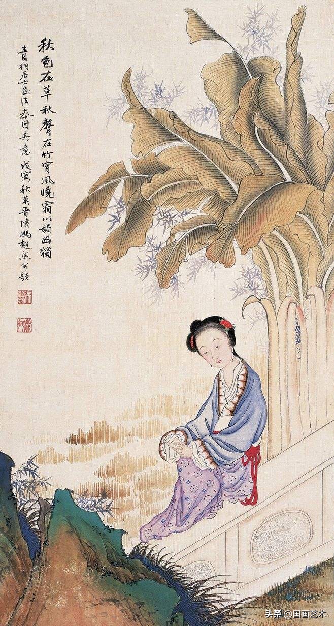 赵叔孺鞍马画、吴湖帆山水画、冯超然人物画、吴待秋花卉画