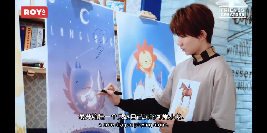 tfboys王俊凯王源千玺快乐大本营,王源在综艺带小孩