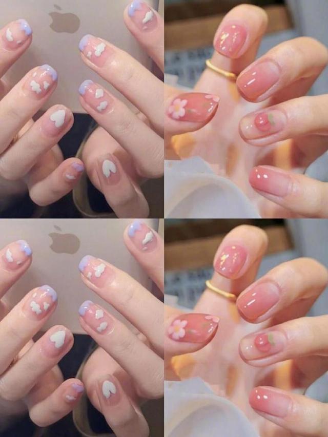 黑皮做什么颜色的美甲显白,美甲绿色配什么颜色最显白