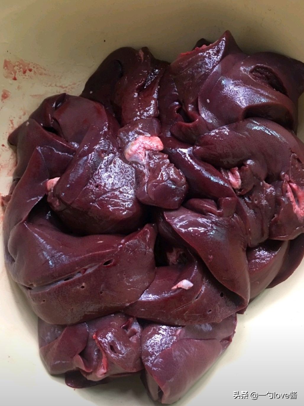 猪肝正确做法鲜嫩不老很好吃,趁天气冷再囤些美食