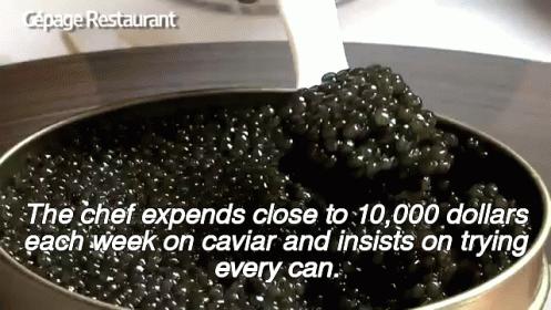 品尝鱼子酱为什么用手背,鱼子酱可以放手背上吃吗