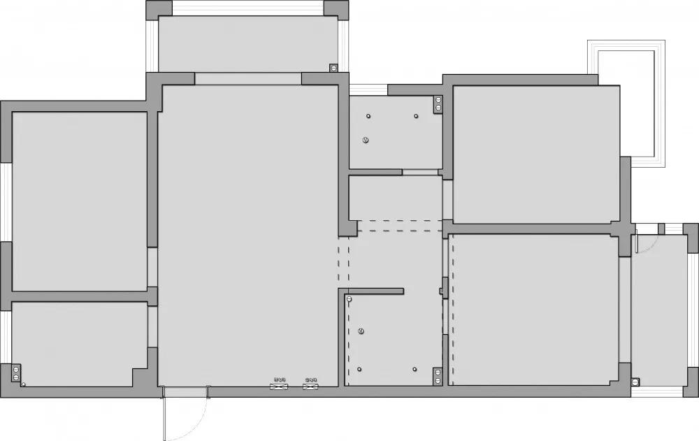 120㎡简约美式三代人的生活丨花漾美作朝花夕拾