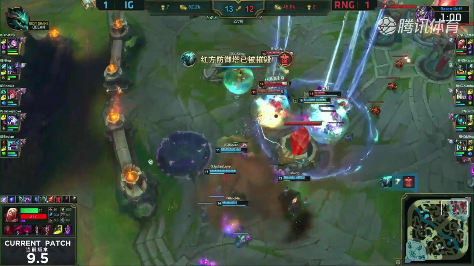 ig轻取胜利完整版,theshy在ig比赛全记录