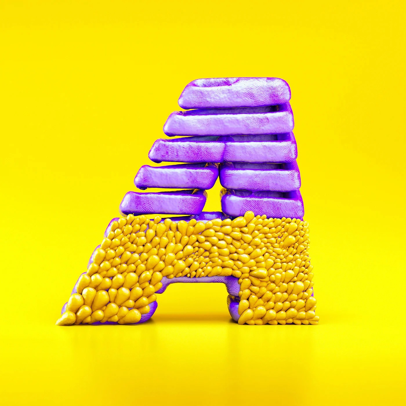 字母的异形设计,为喜欢的字母设计一个创意的造型