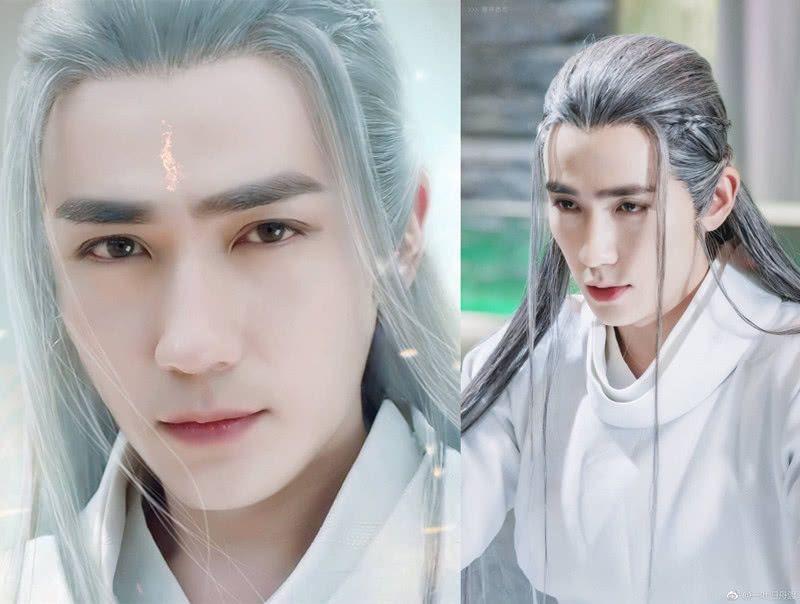 谁的白发造型惊艳到你了,首次大胆尝试白发造型