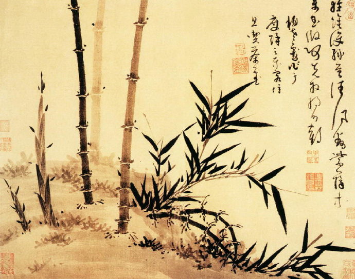 历代画竹精选书籍,历代名家画竹名画大全