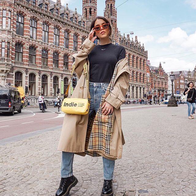 出色的穿搭,李斯丹妮同款subtle斜挎包