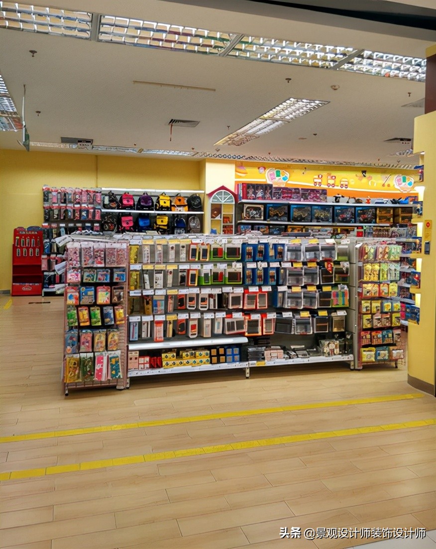 商场店铺设计案例图纸,超市设计图解大全