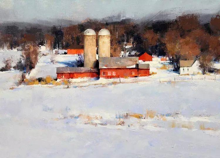 中俄友好美术作品,俄罗斯画家的油画艺术美到极致